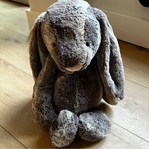 Large JellyCat floppy cottontail bunny